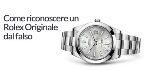 come verificare rolex originale